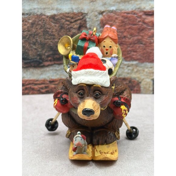 Hallmark Keepsake Ornament Downhill Delivery Nick & Christopher Collectors  2004 - Picture 3 of 8